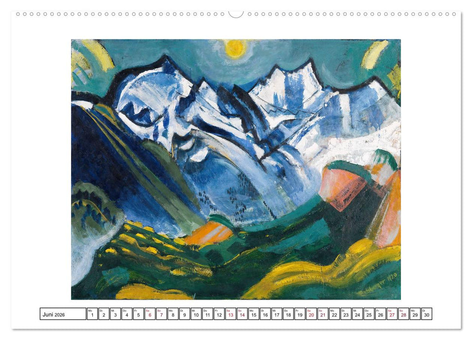 August Babberger (CALVENDO Premium Wandkalender 2026)