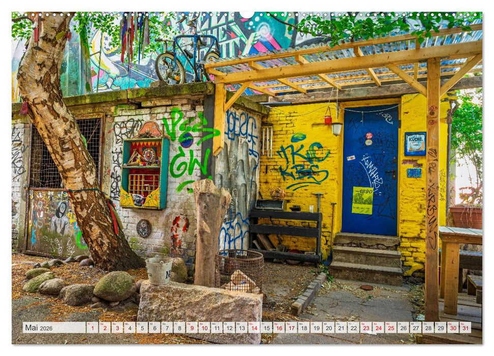 Buntes Hamburg (CALVENDO Premium Wandkalender 2026)
