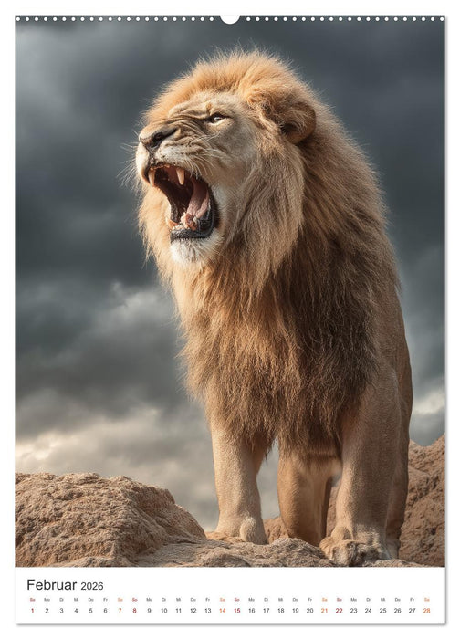 Im Herz der Wildnis (CALVENDO Premium Wandkalender 2026)