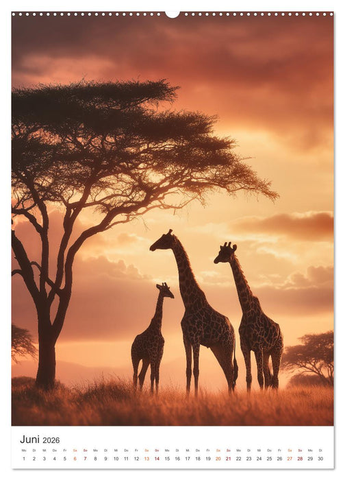 Im Herz der Wildnis (CALVENDO Premium Wandkalender 2026)