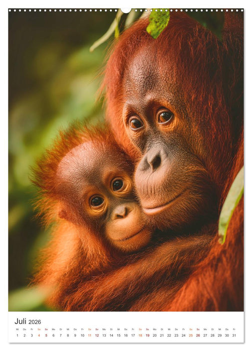 Im Herz der Wildnis (CALVENDO Premium Wandkalender 2026)