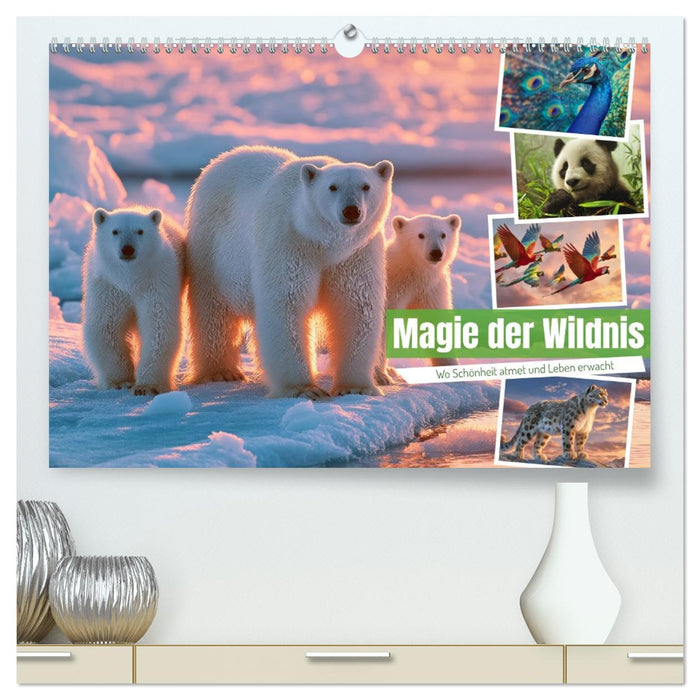 Magie der Wildnis (CALVENDO Premium Wandkalender 2026)