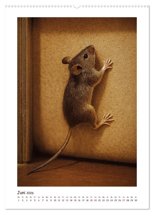 Wer fährt denn da? Ein tierisches Paternoster Vergnügen (CALVENDO Premium Wandkalender 2026)