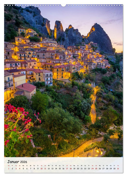 Apulien und Basilikata - Italiens Süden (CALVENDO Premium Wandkalender 2026)