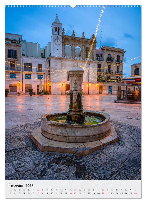 Apulien und Basilikata - Italiens Süden (CALVENDO Premium Wandkalender 2026)