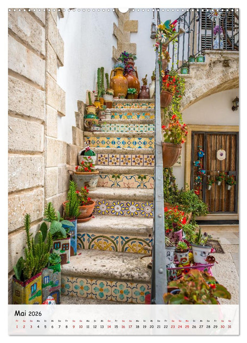 Apulien und Basilikata - Italiens Süden (CALVENDO Premium Wandkalender 2026)