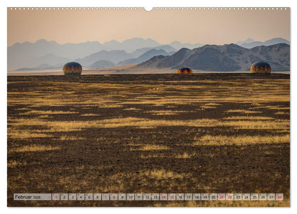 Namibia - Simbabwe - Botswana Leben zwischen Wüste und Wildnis (CALVENDO Wandkalender 2026)