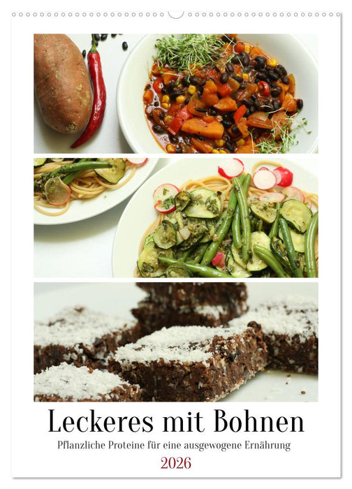 Leckeres mit Bohnen (CALVENDO Wandkalender 2026)