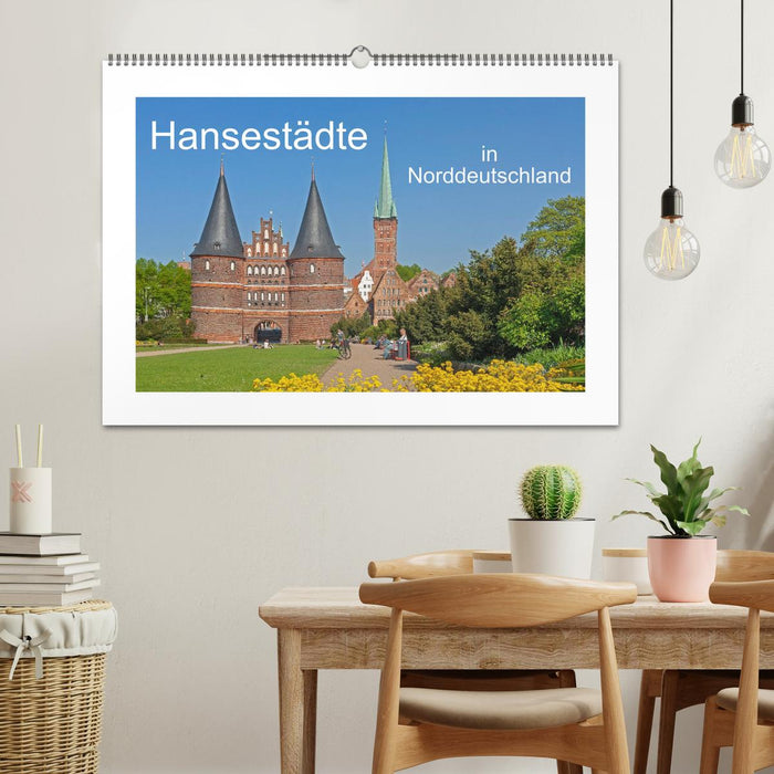 Hansestädte in Norddeutschland (CALVENDO Wandkalender 2026)