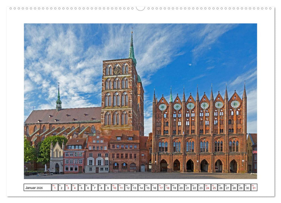 Hansestädte in Norddeutschland (CALVENDO Wandkalender 2026)