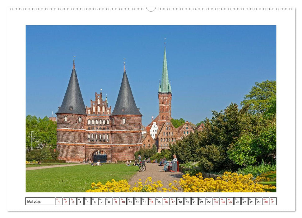 Hansestädte in Norddeutschland (CALVENDO Wandkalender 2026)
