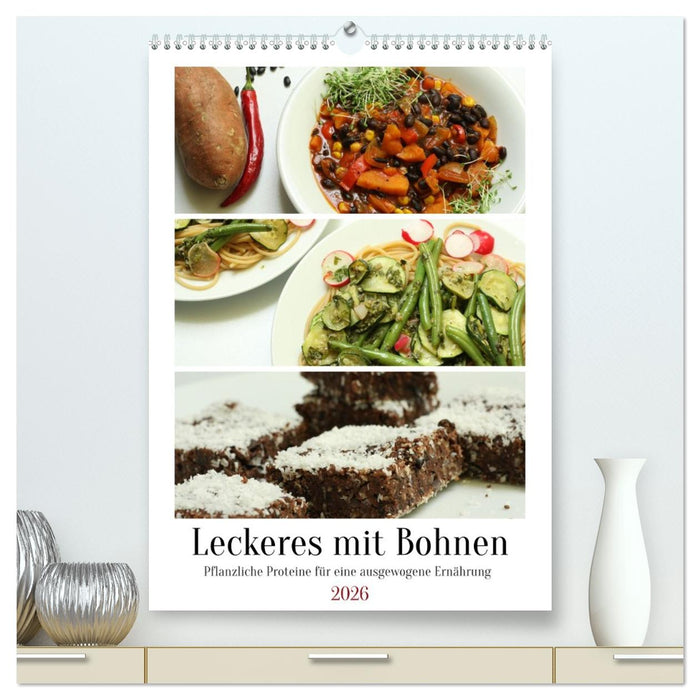 Leckeres mit Bohnen (CALVENDO Premium Wandkalender 2026)