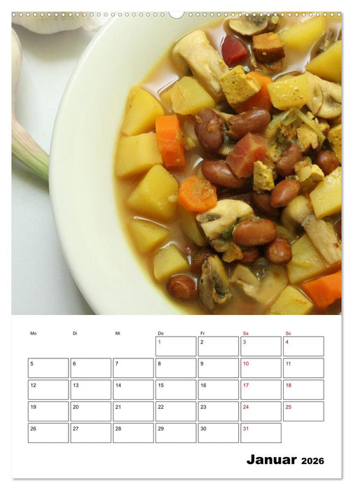 Leckeres mit Bohnen (CALVENDO Premium Wandkalender 2026)