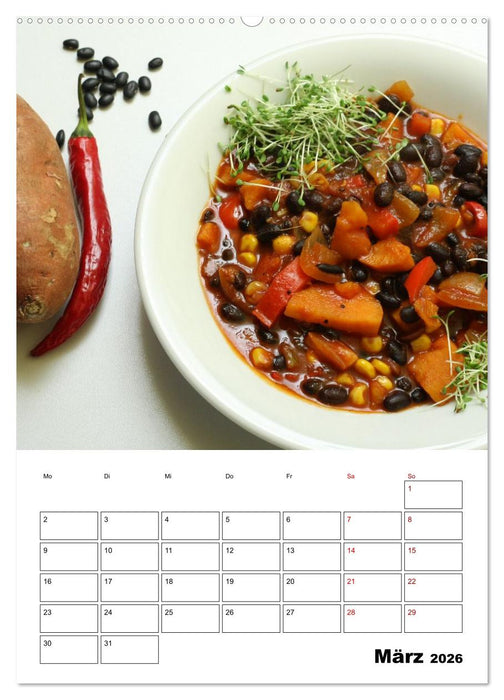 Leckeres mit Bohnen (CALVENDO Premium Wandkalender 2026)