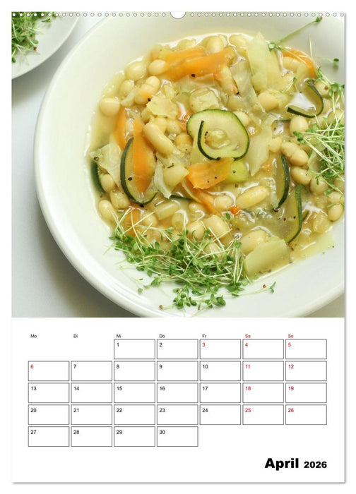 Leckeres mit Bohnen (CALVENDO Premium Wandkalender 2026)