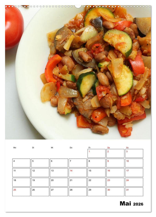 Leckeres mit Bohnen (CALVENDO Premium Wandkalender 2026)