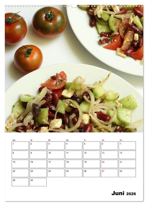 Leckeres mit Bohnen (CALVENDO Premium Wandkalender 2026)