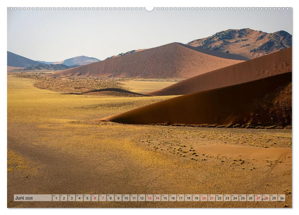 Namibia - Simbabwe - Botswana Leben zwischen Wüste und Wildnis (CALVENDO Premium Wandkalender 2026)