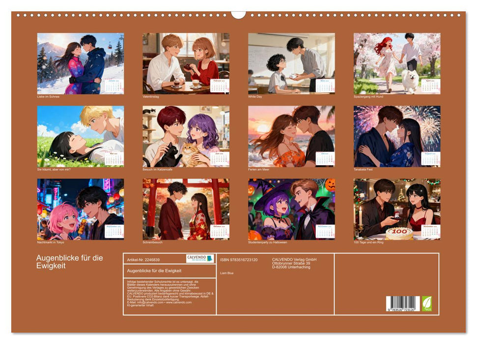 Augenblicke für die Ewigkeit (CALVENDO Wandkalender 2026)