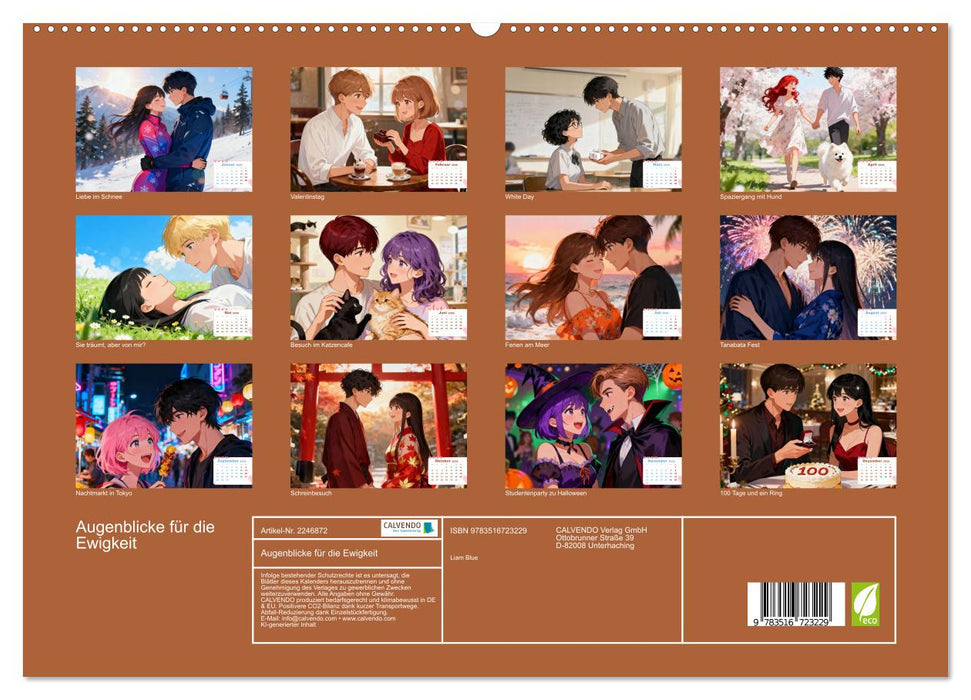 Augenblicke für die Ewigkeit (CALVENDO Premium Wandkalender 2026)