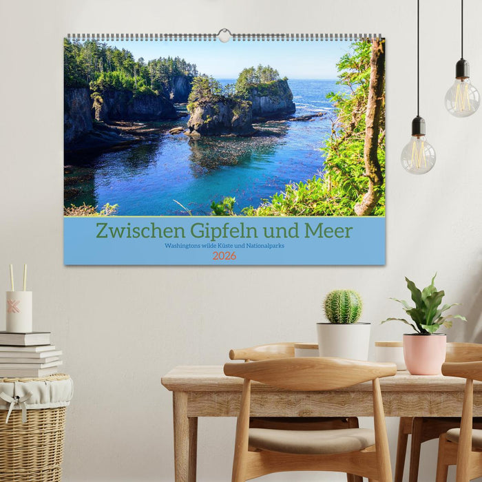 Zwischen Gipfeln und Meer (CALVENDO Wandkalender 2026)
