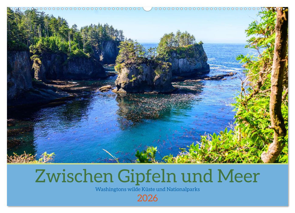 Zwischen Gipfeln und Meer (CALVENDO Wandkalender 2026)