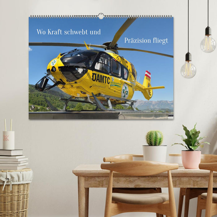 Wo Kraft schwebt und Präzision fliegt (CALVENDO Wandkalender 2026)