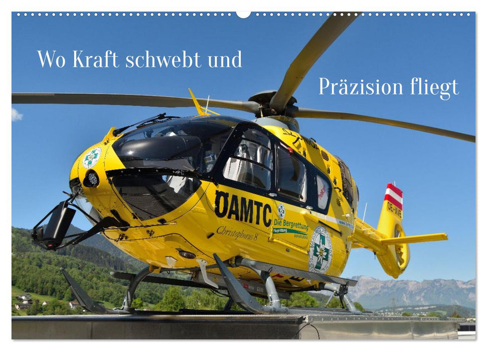 Wo Kraft schwebt und Präzision fliegt (CALVENDO Wandkalender 2026)