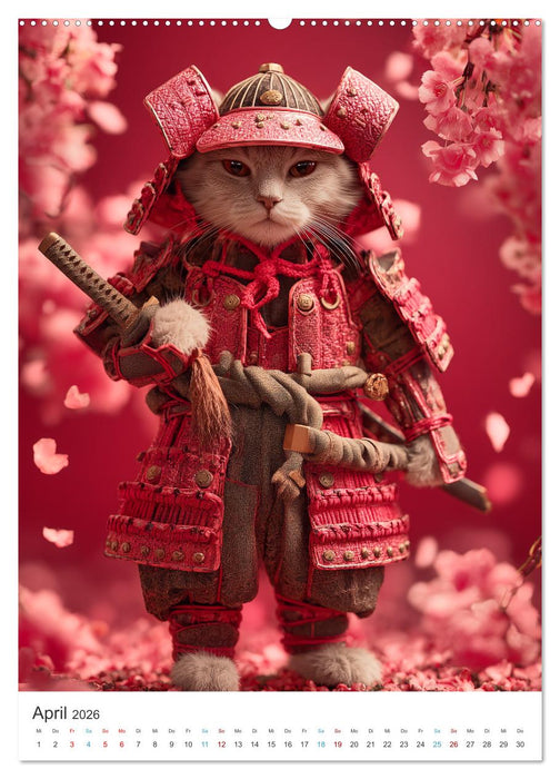 Katzen gegen Alltag (CALVENDO Premium Wandkalender 2026)