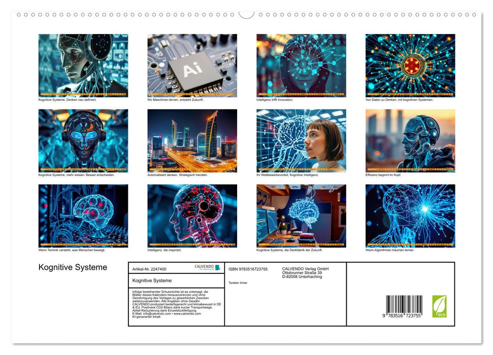 Kognitive Systeme (CALVENDO Premium Wandkalender 2026)