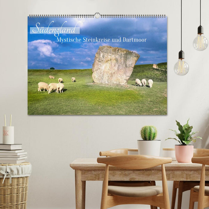 Südengland - Mystische Steinkreise und Dartmoor (CALVENDO Wandkalender 2026)