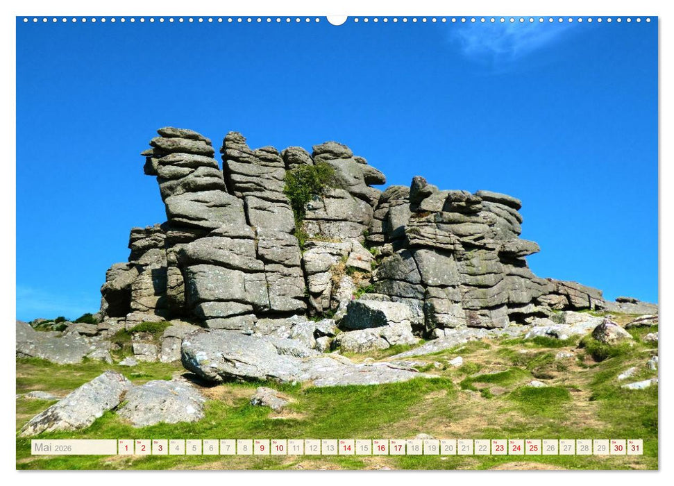 Südengland - Mystische Steinkreise und Dartmoor (CALVENDO Premium Wandkalender 2026)