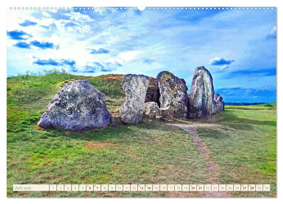 Südengland - Mystische Steinkreise und Dartmoor (CALVENDO Premium Wandkalender 2026)