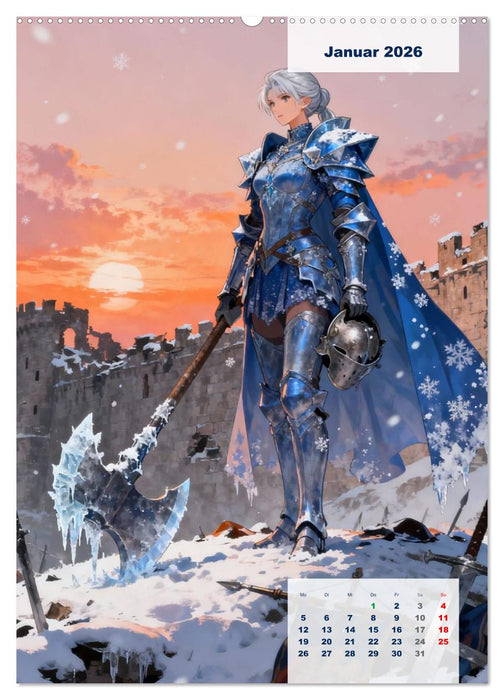 Ehre, Mut und Schönheit (CALVENDO Wandkalender 2026)