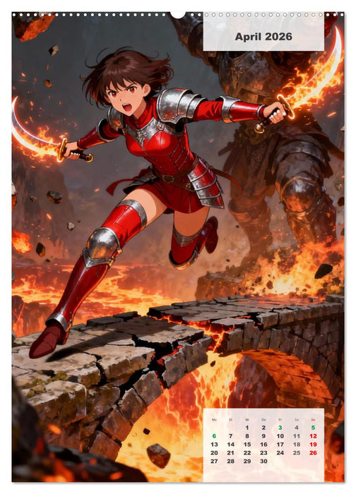 Ehre, Mut und Schönheit (CALVENDO Premium Wandkalender 2026)