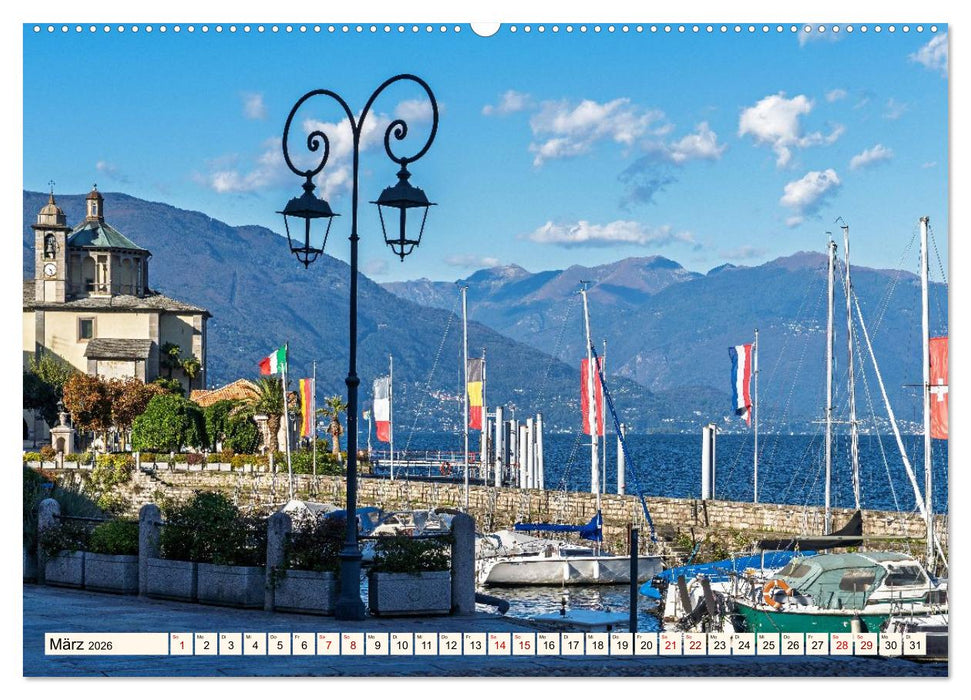 Lago Maggiore - Traumorte am See (CALVENDO Wandkalender 2026)