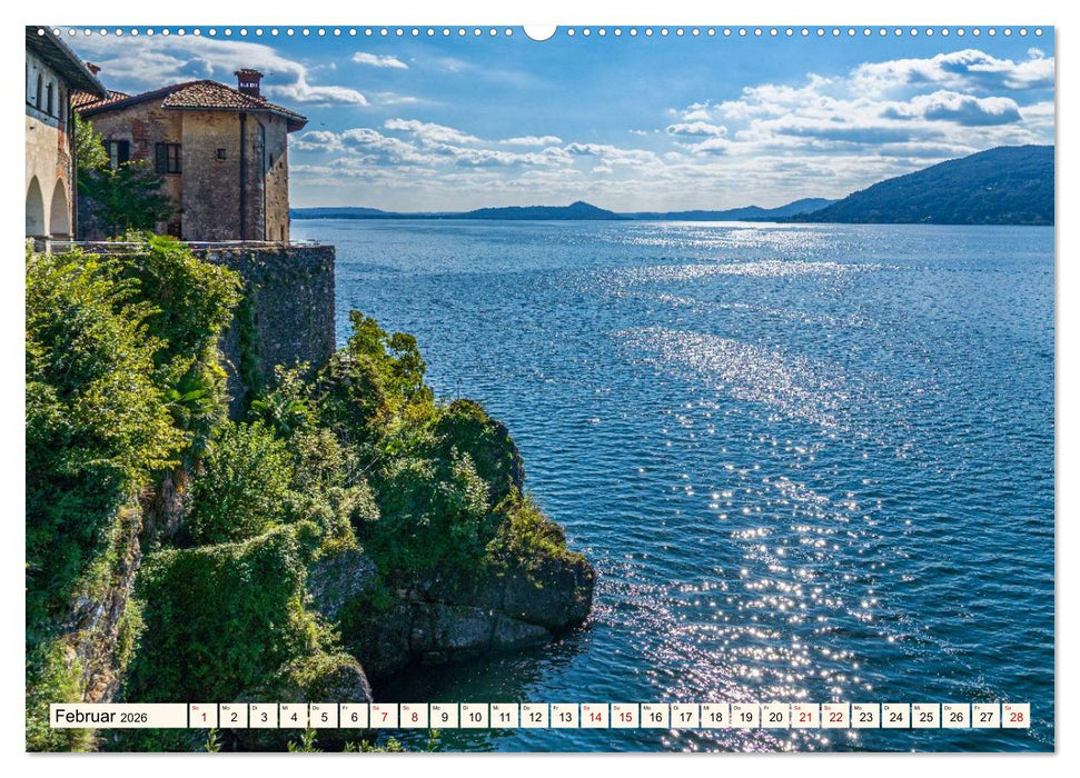 Lago Maggiore - Traumorte am See (CALVENDO Premium Wandkalender 2026)