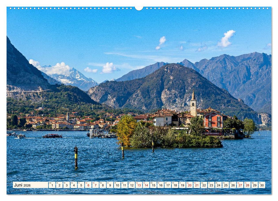 Lago Maggiore - Traumorte am See (CALVENDO Premium Wandkalender 2026)