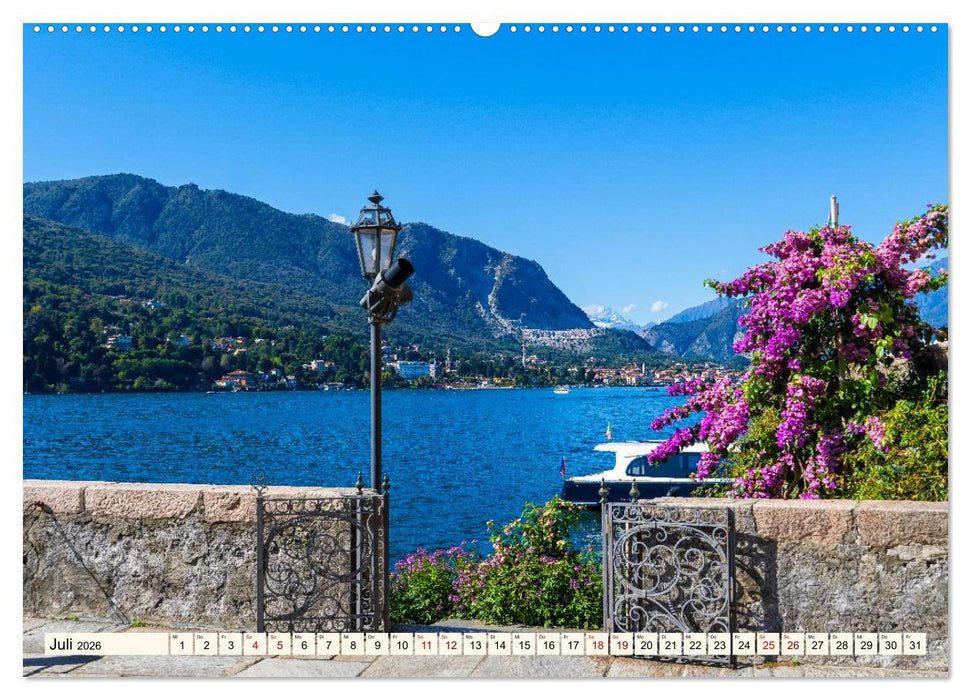 Lago Maggiore - Traumorte am See (CALVENDO Premium Wandkalender 2026)