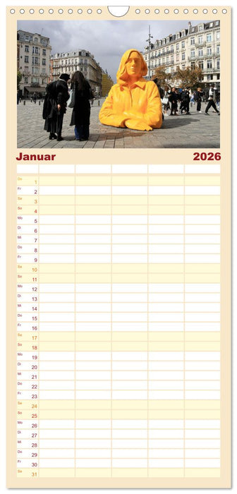 Lille - Charmante Metropole in Nordfrankreich (CALVENDO Familienplaner 2026)