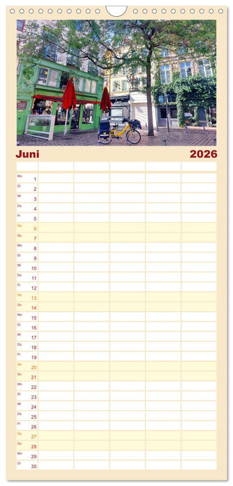 Lille - Charmante Metropole in Nordfrankreich (CALVENDO Familienplaner 2026)