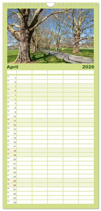 Sehenswertes in Oxford und Cambridge (CALVENDO Familienplaner 2026)