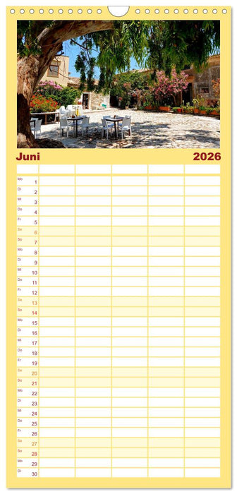 Sizilien - Nordwesten (CALVENDO Familienplaner 2026)