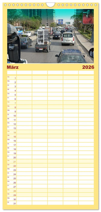 Kairo - Besuch in einer Metropole (CALVENDO Familienplaner 2026)