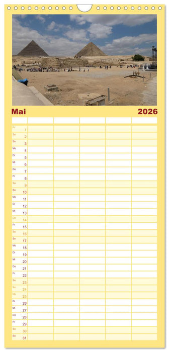 Kairo - Besuch in einer Metropole (CALVENDO Familienplaner 2026)