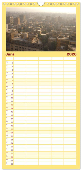 Kairo - Besuch in einer Metropole (CALVENDO Familienplaner 2026)