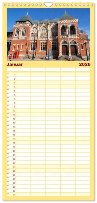 Stratford upon Avon - Shakespeare-Stadt (CALVENDO Familienplaner 2026)