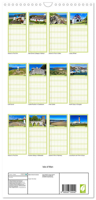 Isle of Man (CALVENDO Familienplaner 2026)