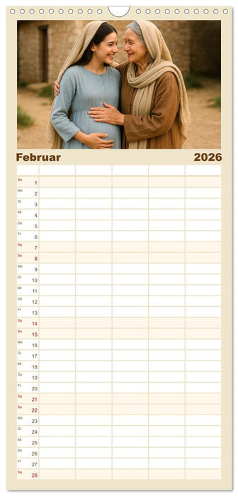 Der Weg von dreißig Jahren (CALVENDO Familienplaner 2026)