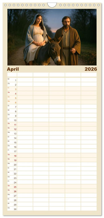 Der Weg von dreißig Jahren (CALVENDO Familienplaner 2026)